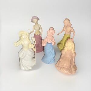 Avon Cologne Collection Lot Of 5 Women Girls Different Periods Styles EUC